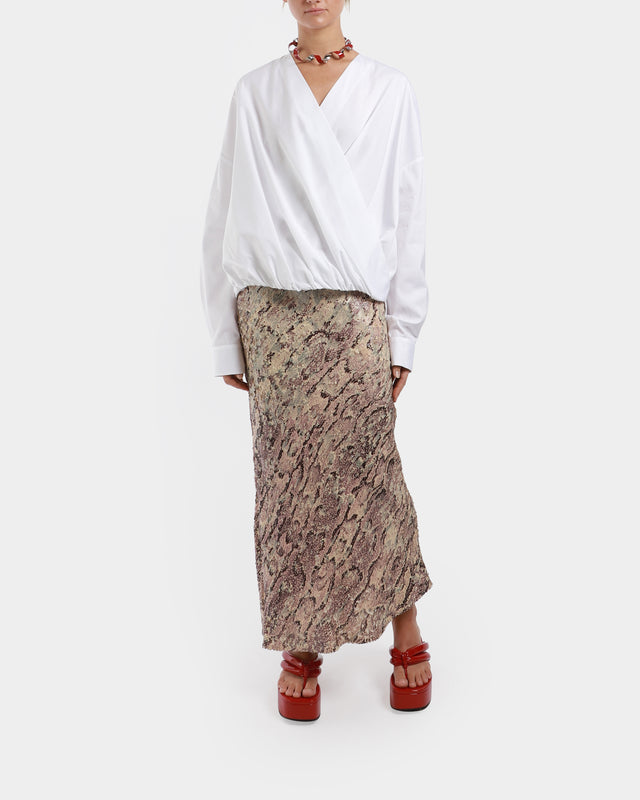 Camiel Wrap Blouse