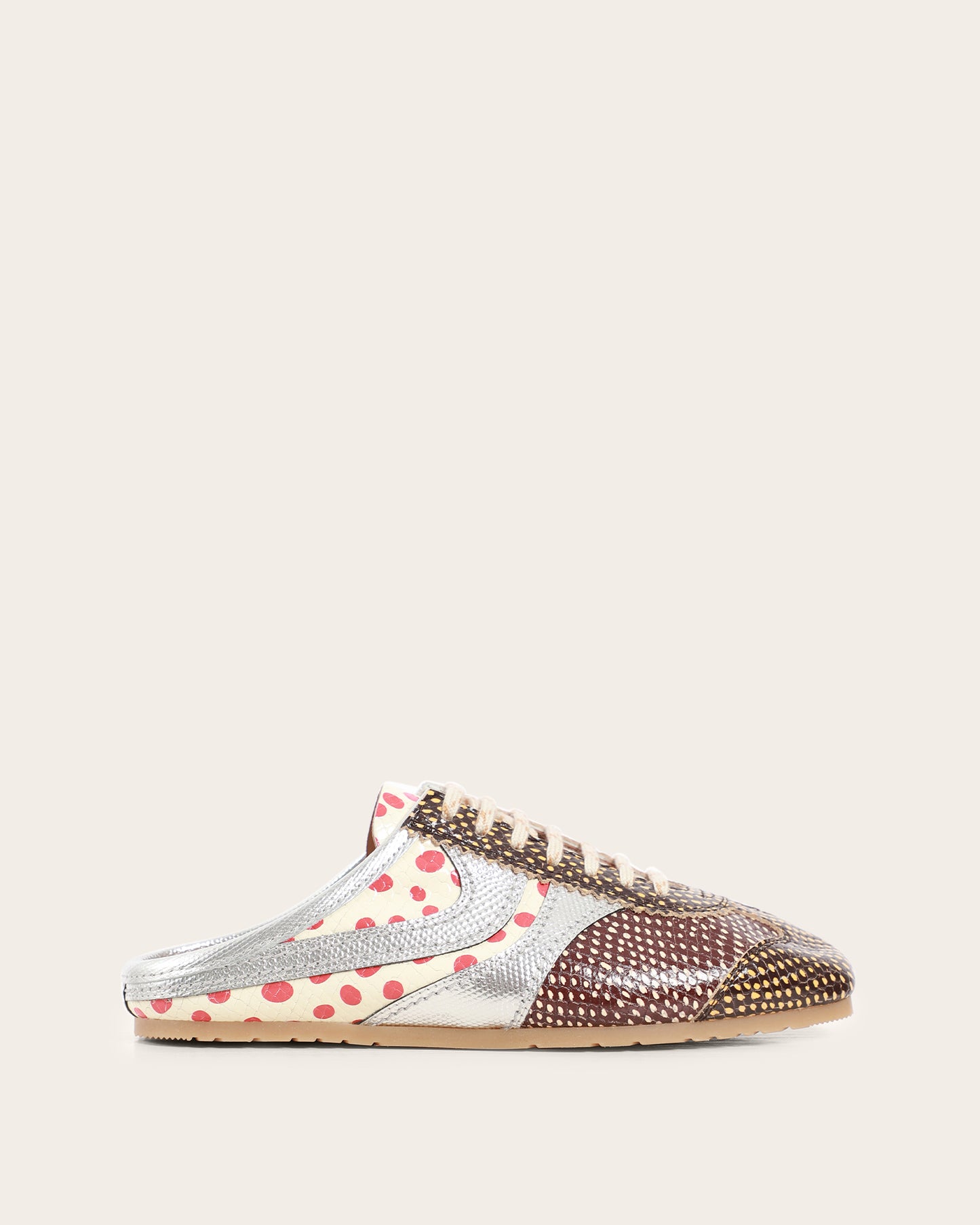 Leather Sneaker Mules