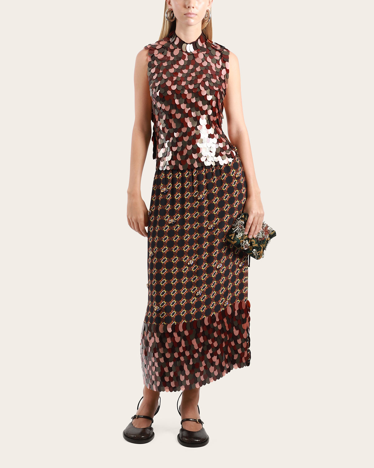 Carmasa Sequin Top