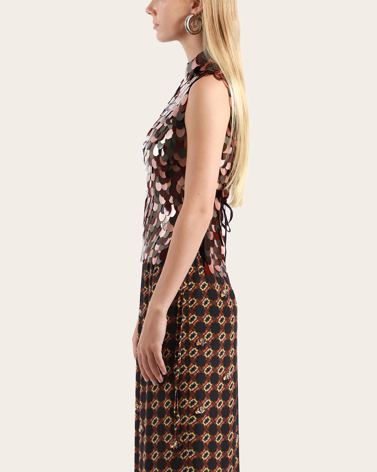 Carmasa Sequin Top