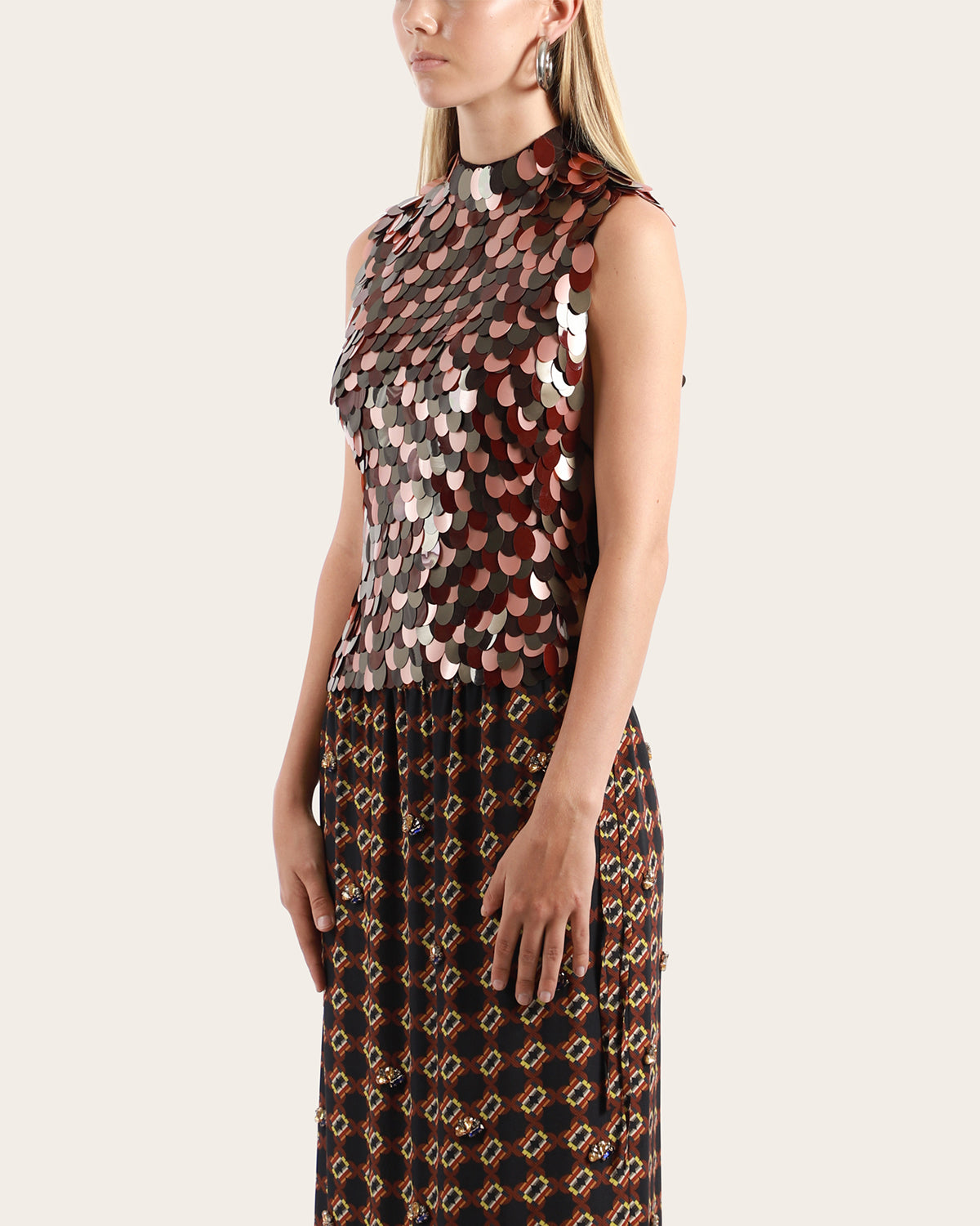 Carmasa Sequin Top