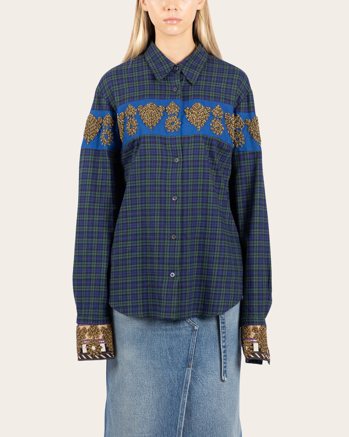Chloris Tris Embroidered Shirt
