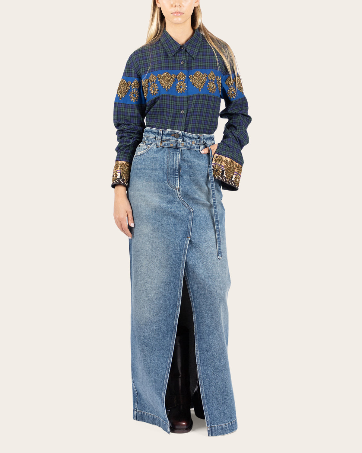 Chloris Tris Embroidered Shirt