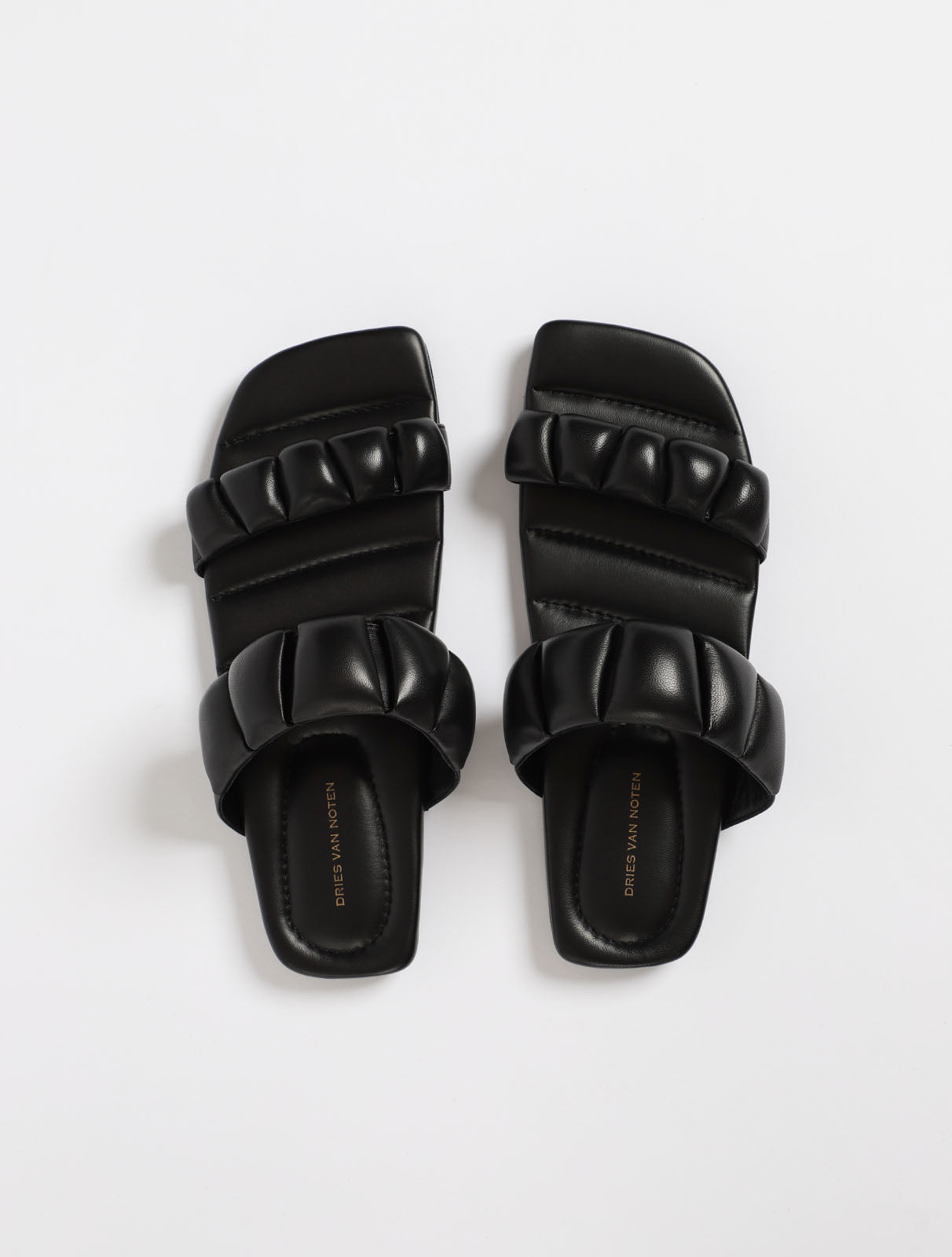 Double Strap Slide Sandals