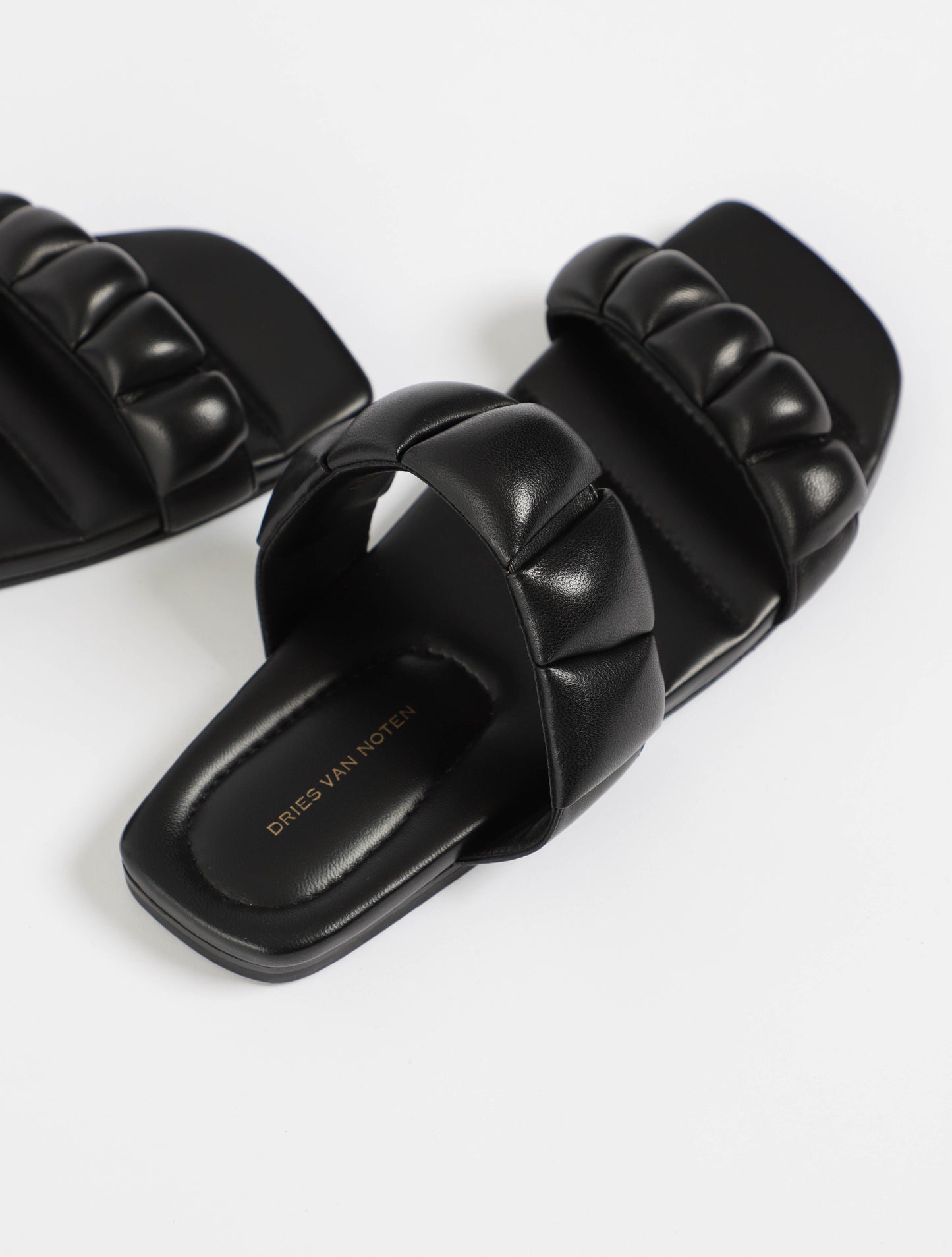 Double Strap Slide Sandals