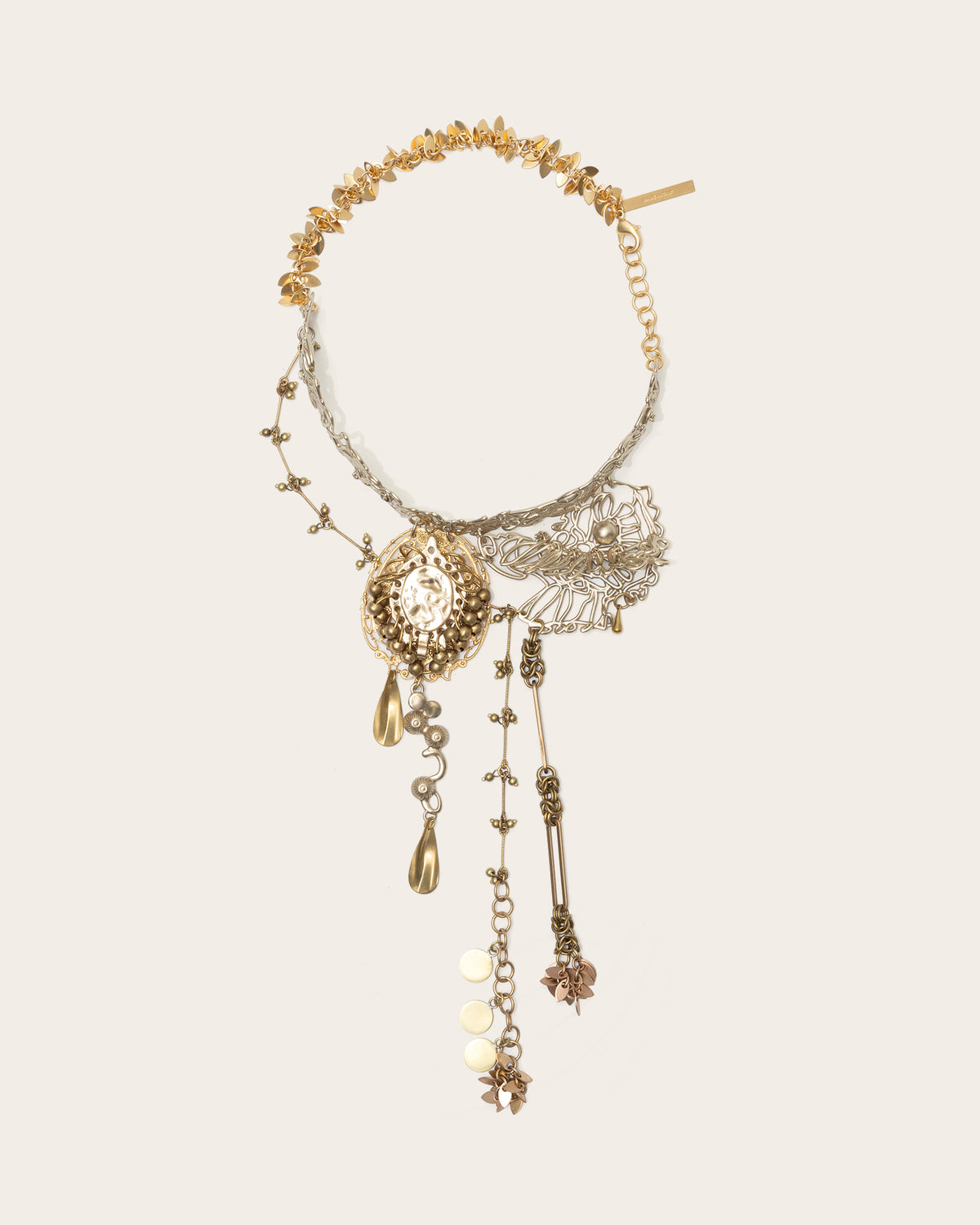 Drop Choker Necklace