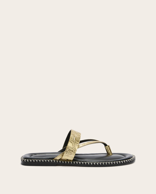 Gold Sandals