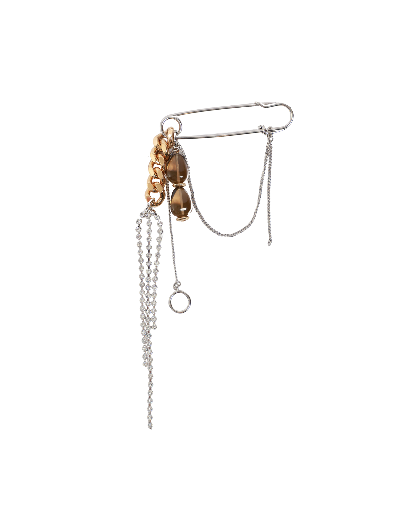 Safety Pin Brooch