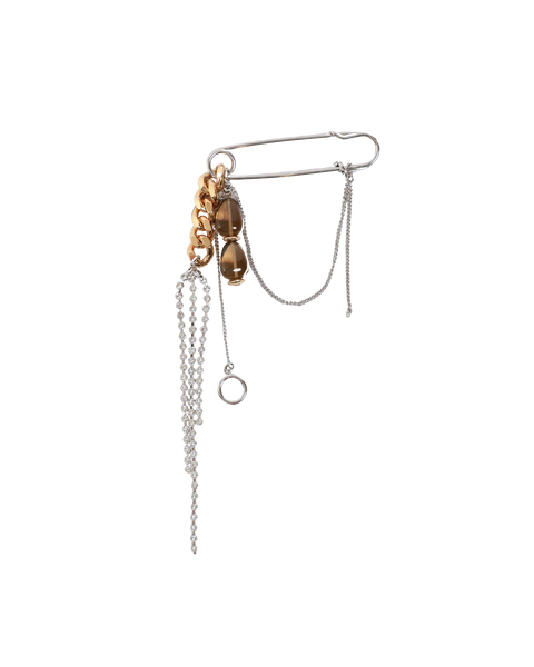 Safety Pin Brooch