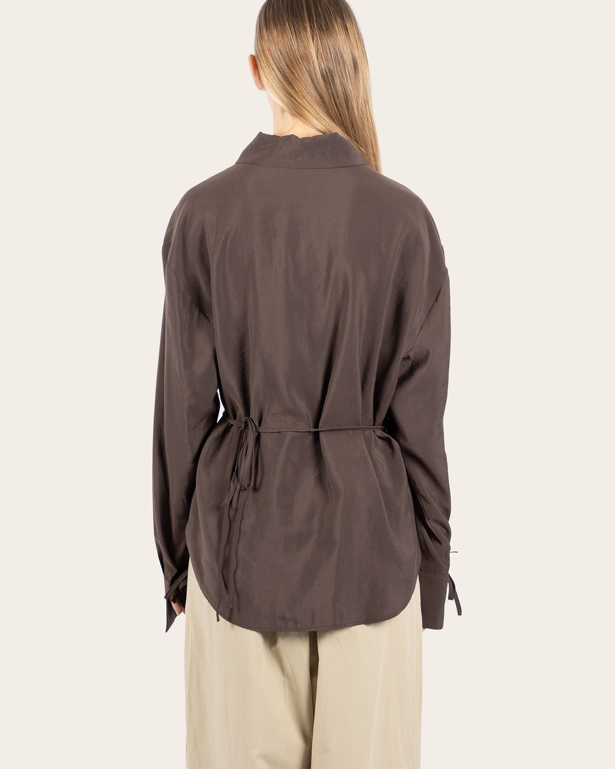 Aside Wrap Top
