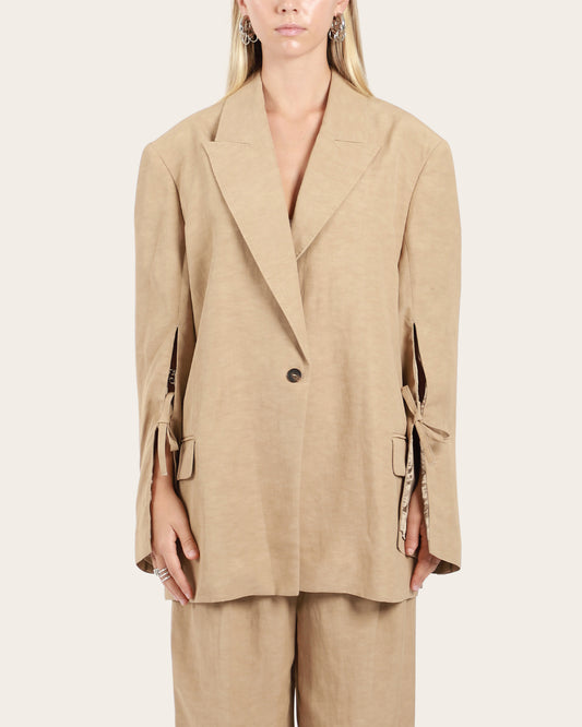 Slit Blazer