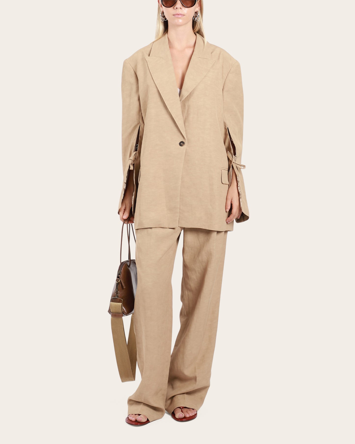 Slit Blazer