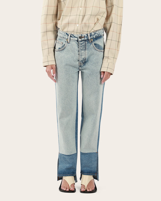 Twist Denim Pants