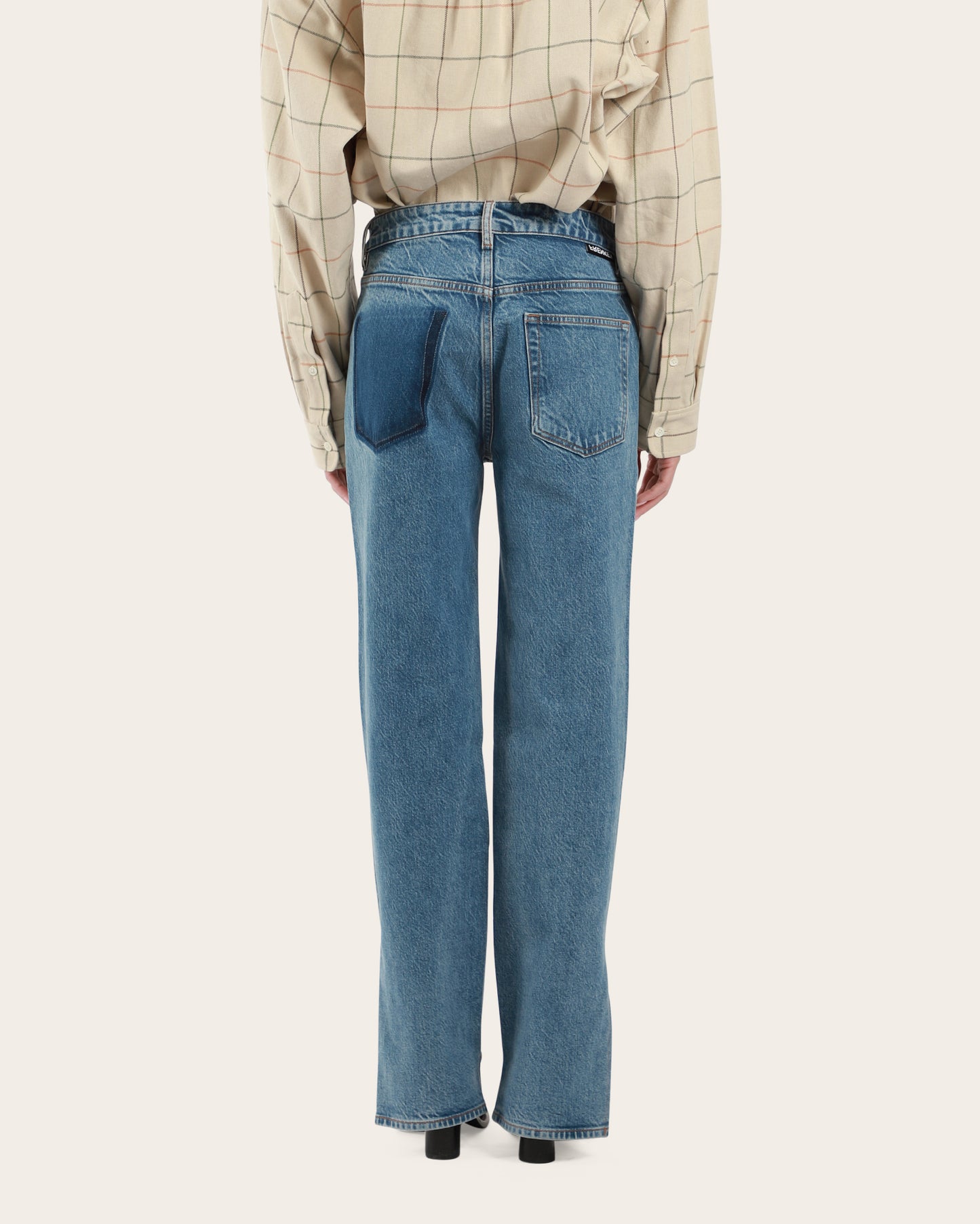 Twist Denim Pants