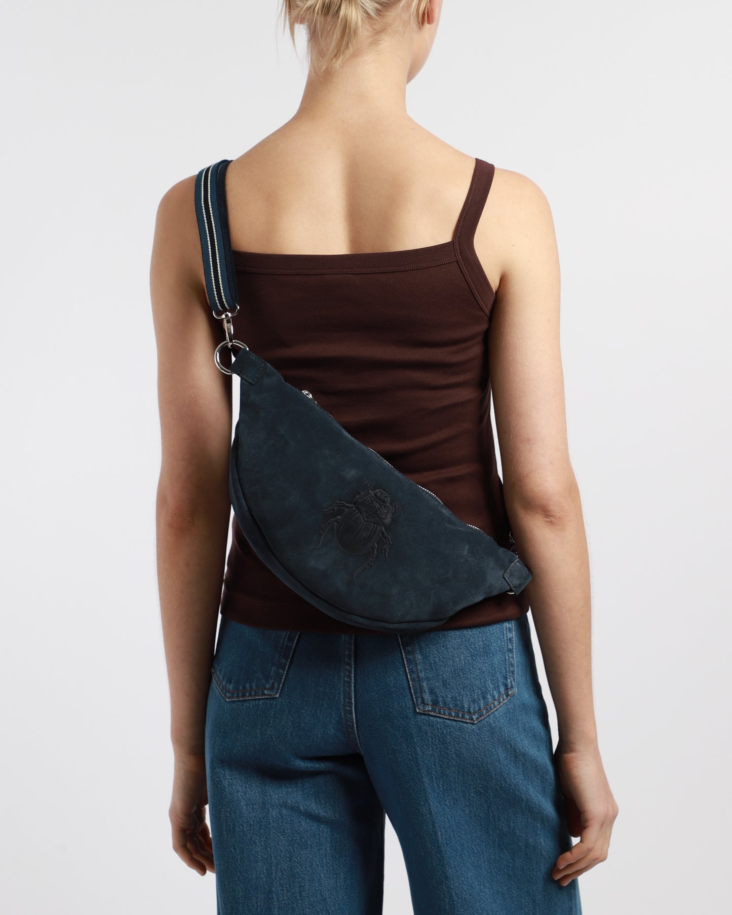 Scarab Suede Belt Bag