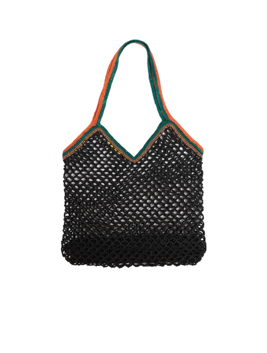 Network Raffia Bag