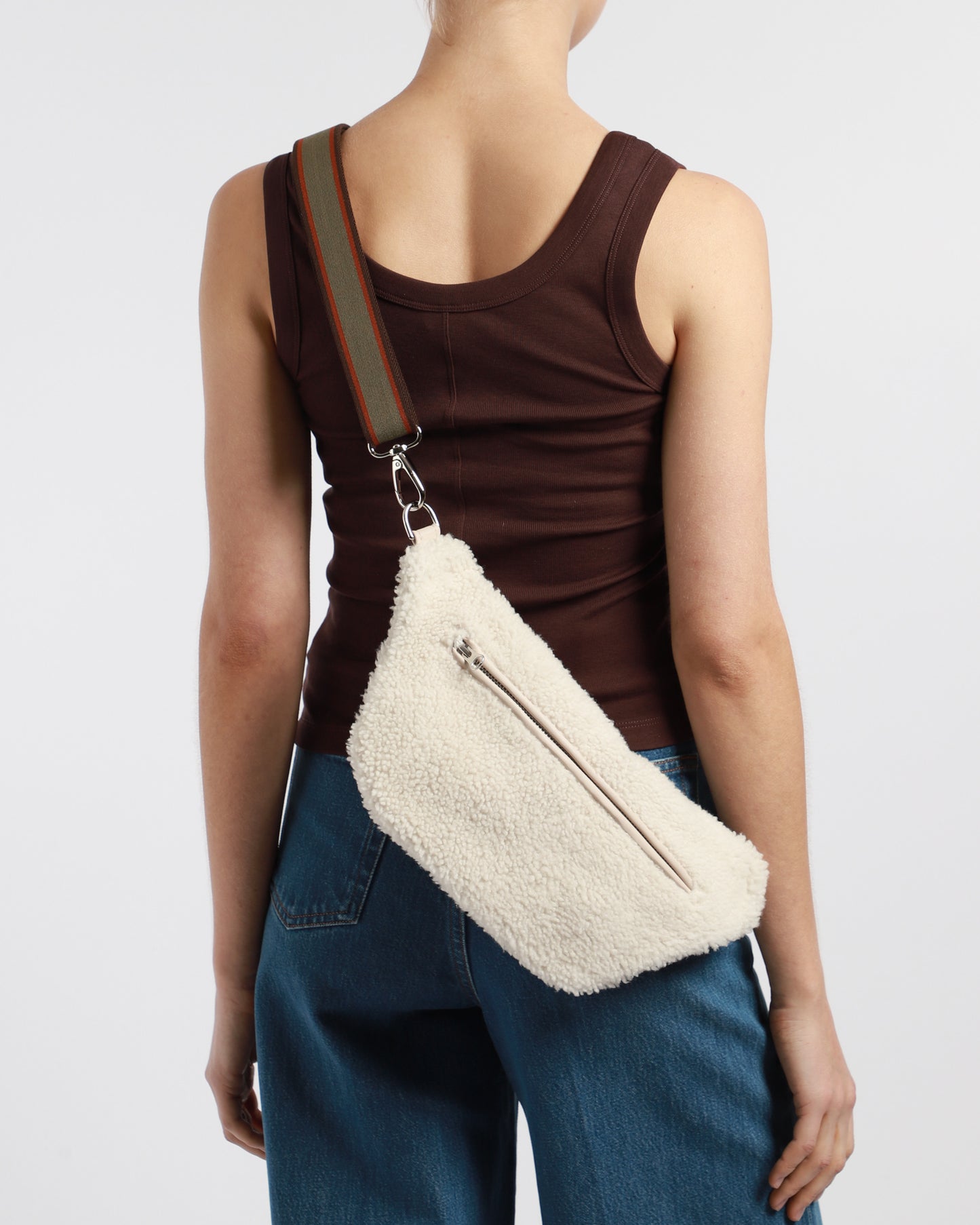 Cosy Shearling Belt Bag