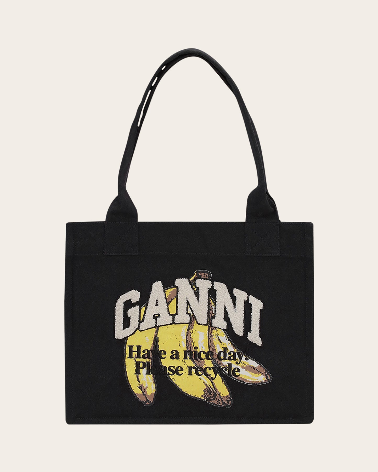 Banana Print Shopper