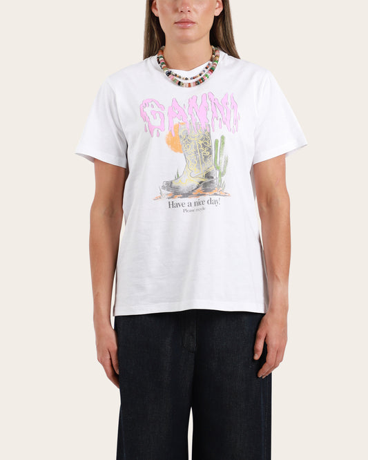 Boots Print T-shirt