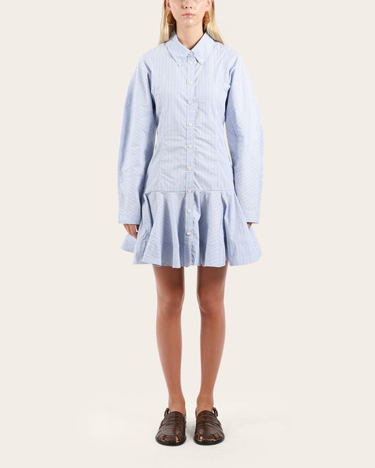 Buttoned Mini Dress