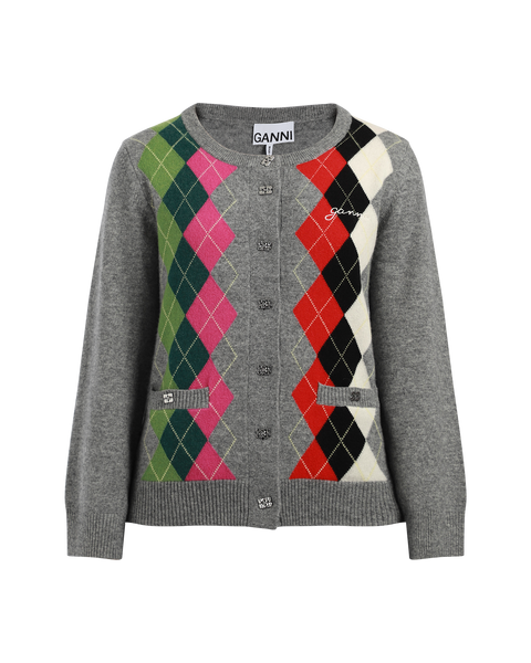 Cashmere Wool Mix Cardigan
