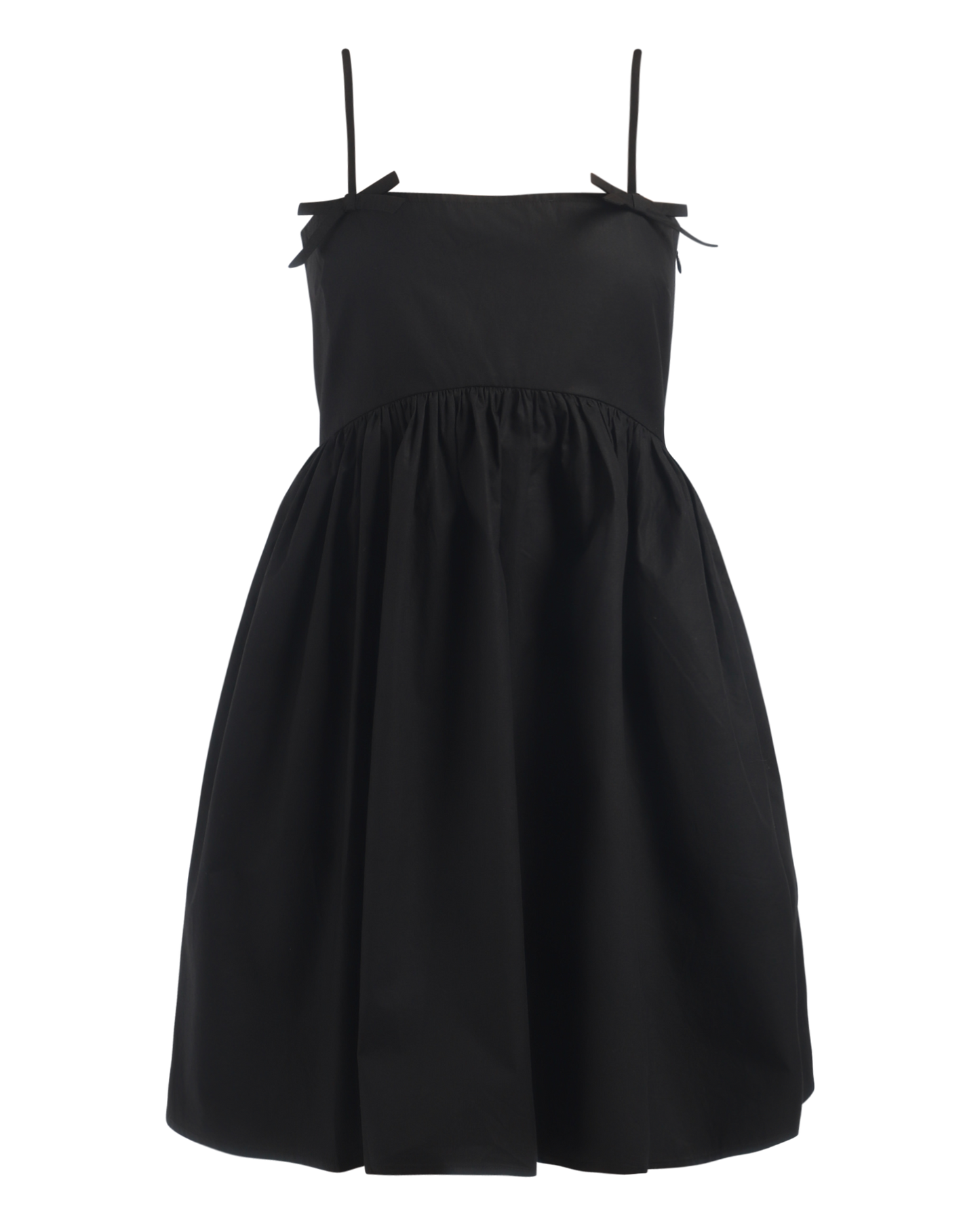 Cotton Poplin Strap Dress