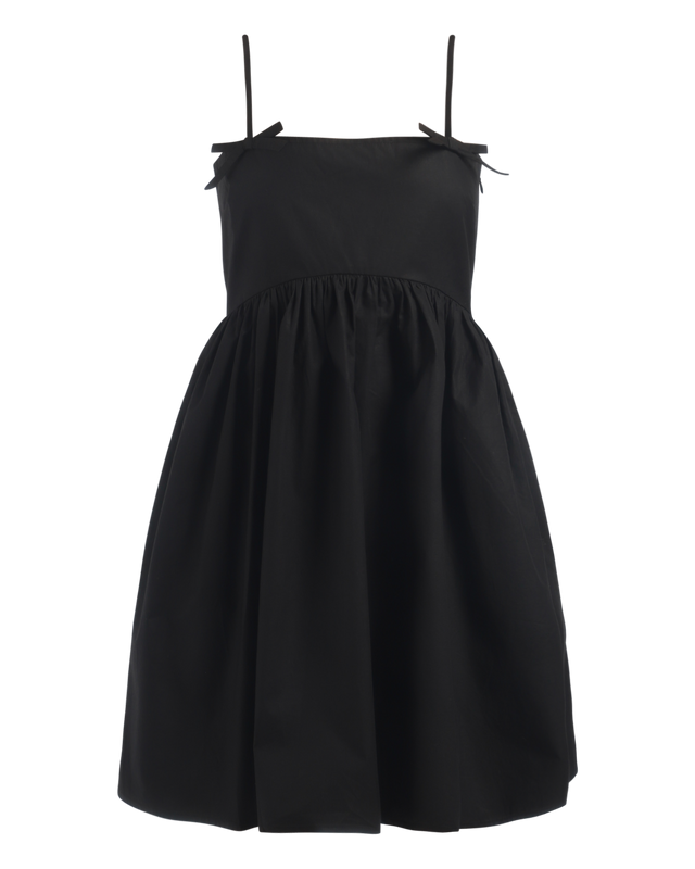 Cotton Poplin Strap Dress