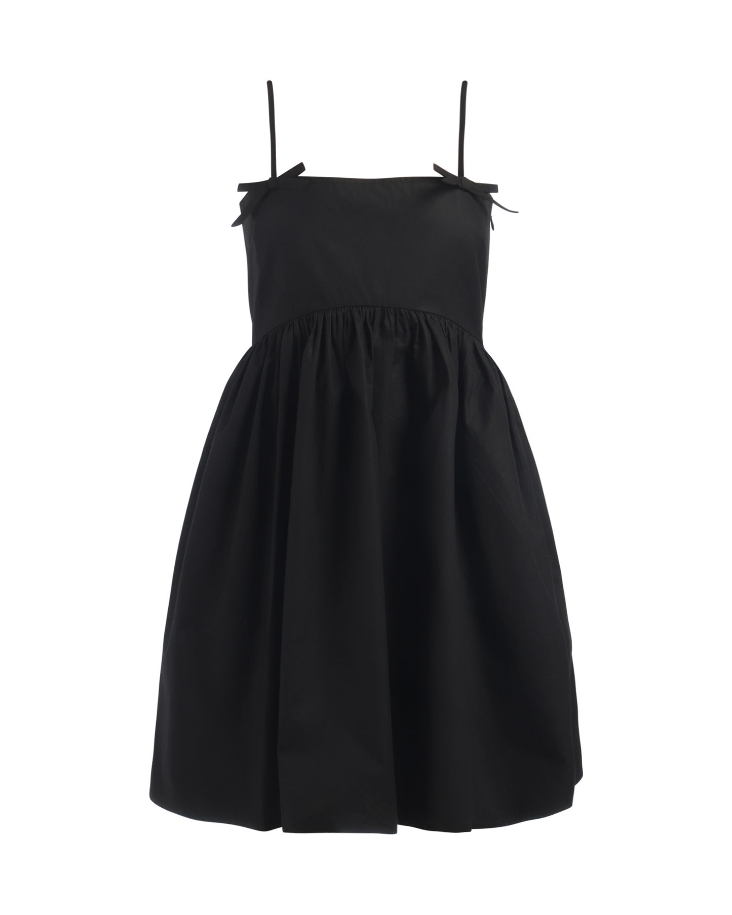 Cotton Poplin Strap Dress