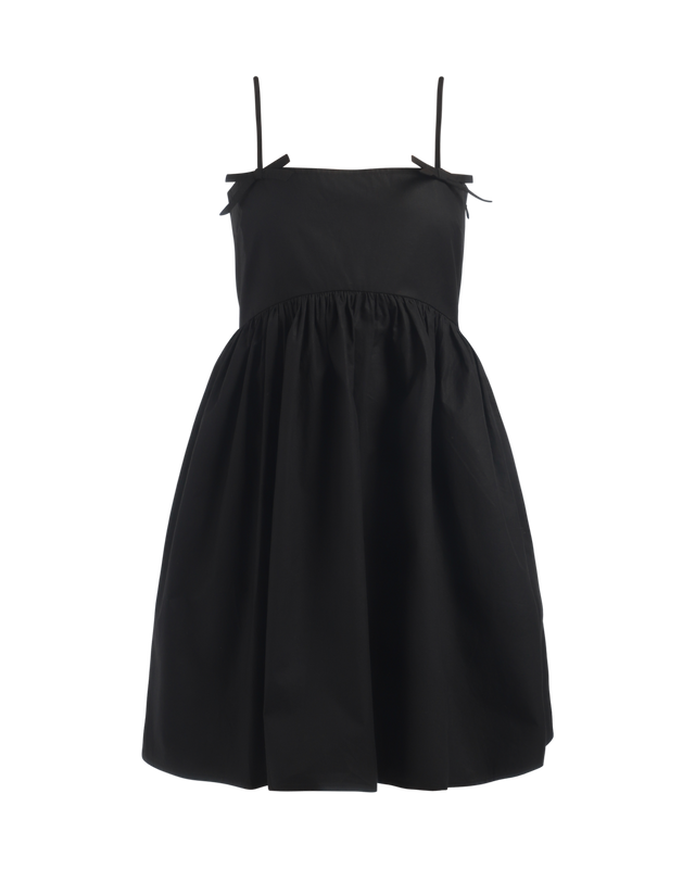 Cotton Poplin Strap Dress