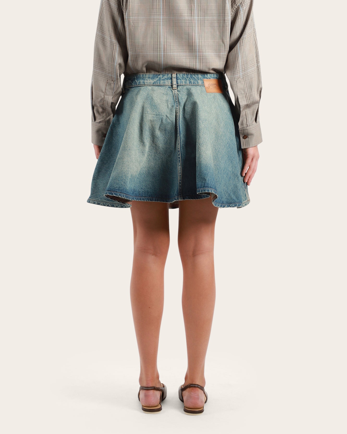 Denim Mini Skirt
