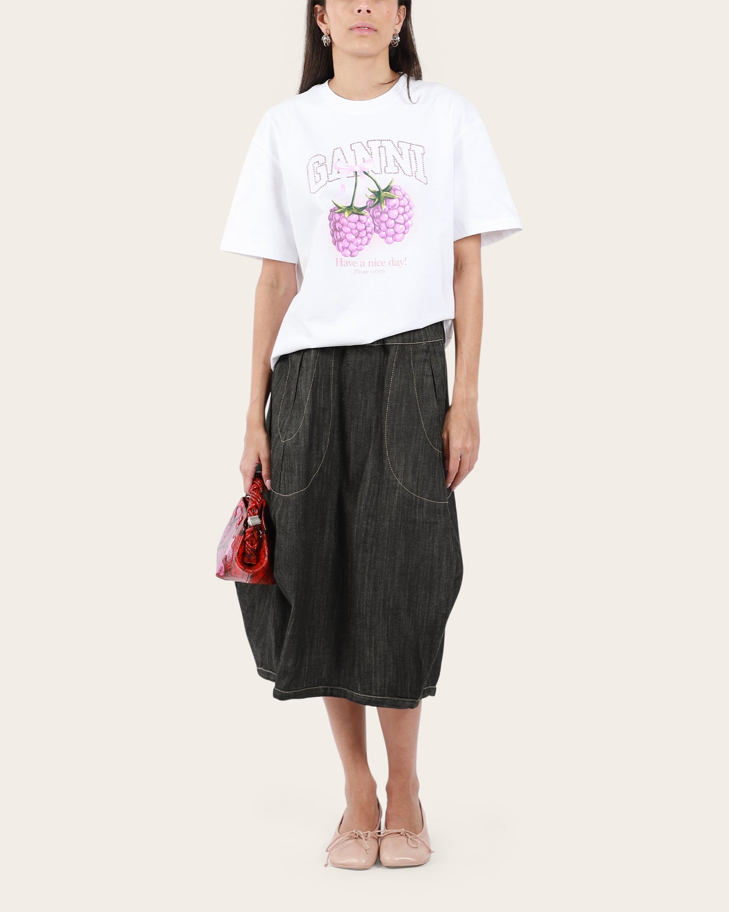 Jersey Raspberry Tee