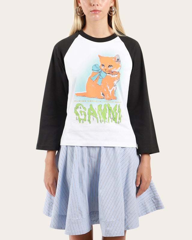 Kitty Baby Fitted T-shirt