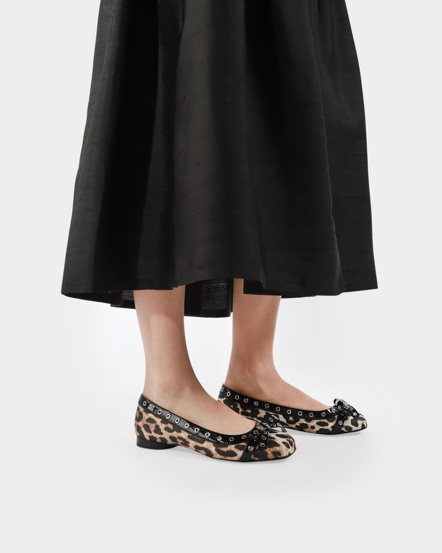 Leopard Ballerina Flats