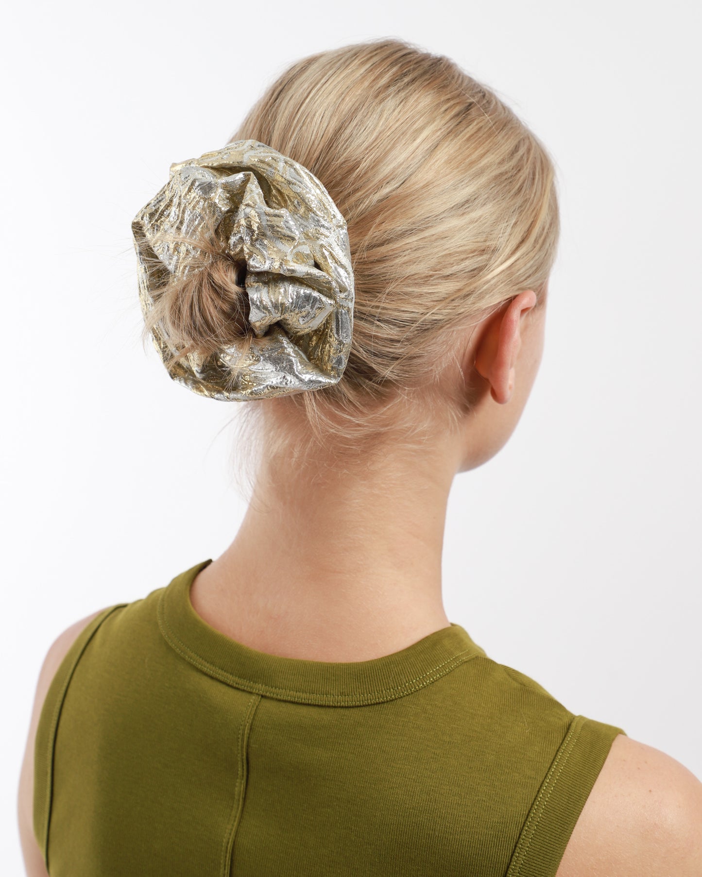 Metallic Scrunchie