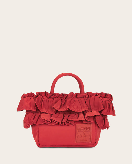 Mini Ruffle Shopper