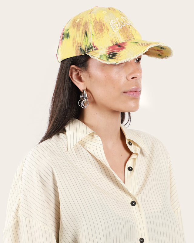 Print Canvas Cap
