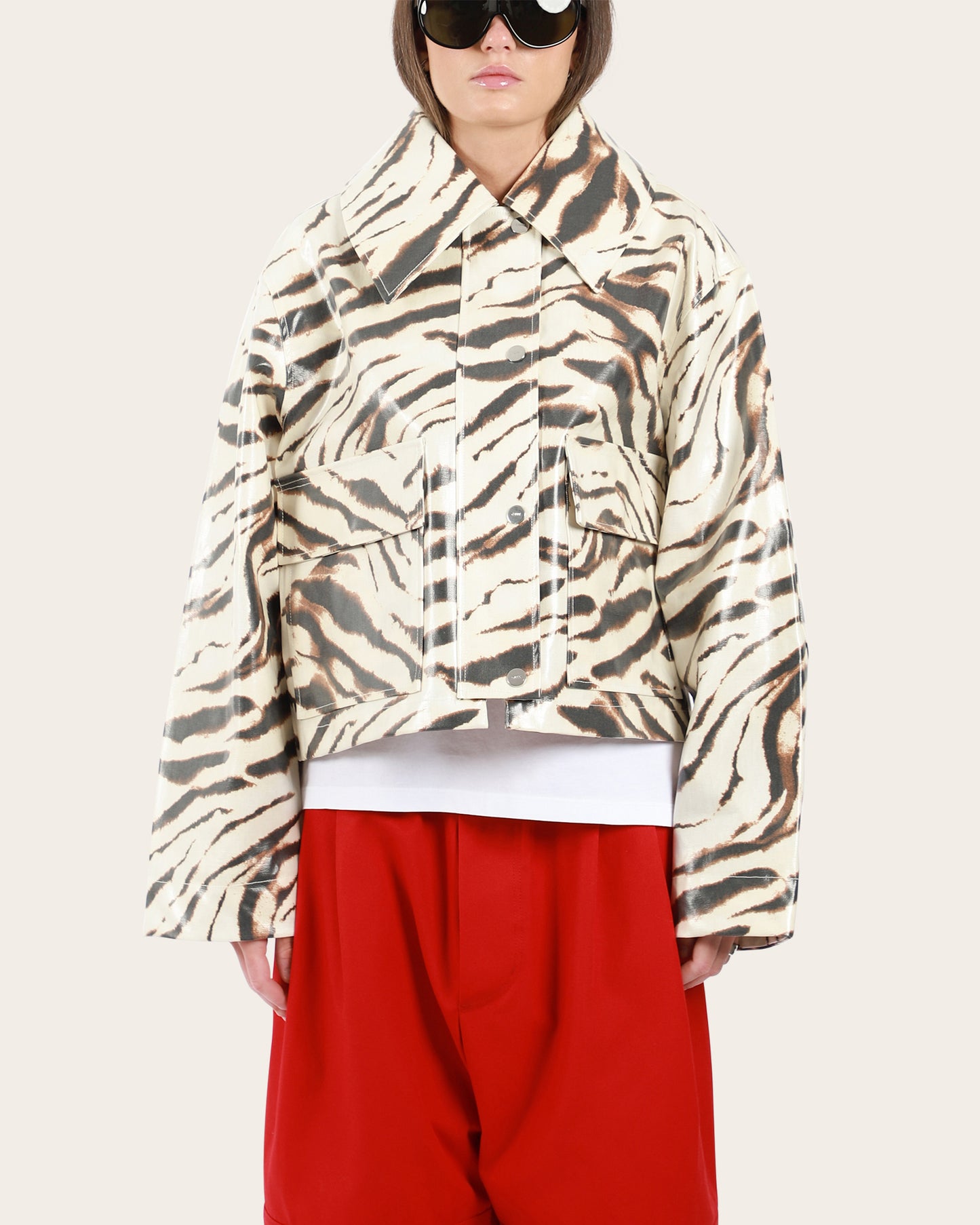 Printed Barn Jacket