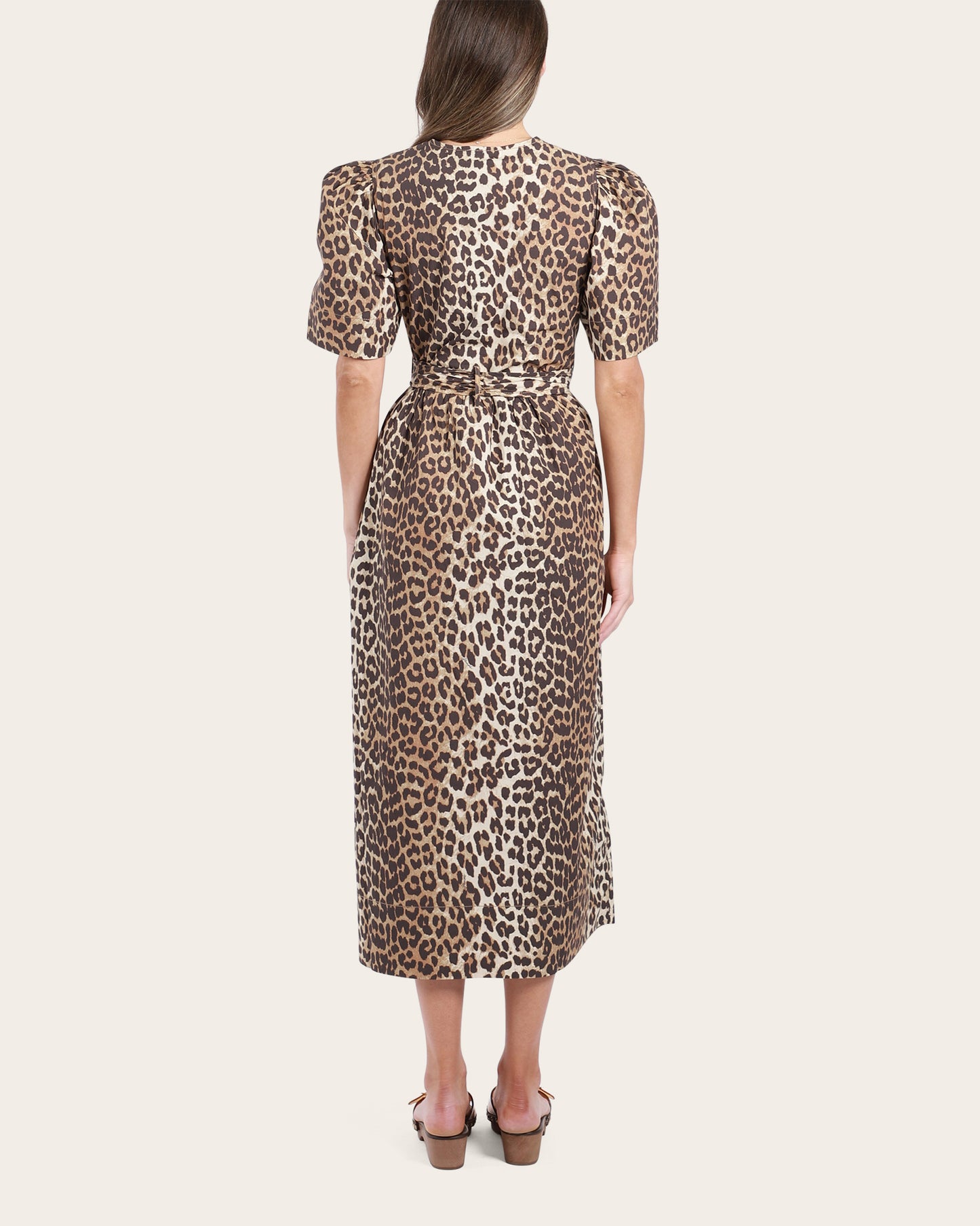 Printed Tie Strap Dress