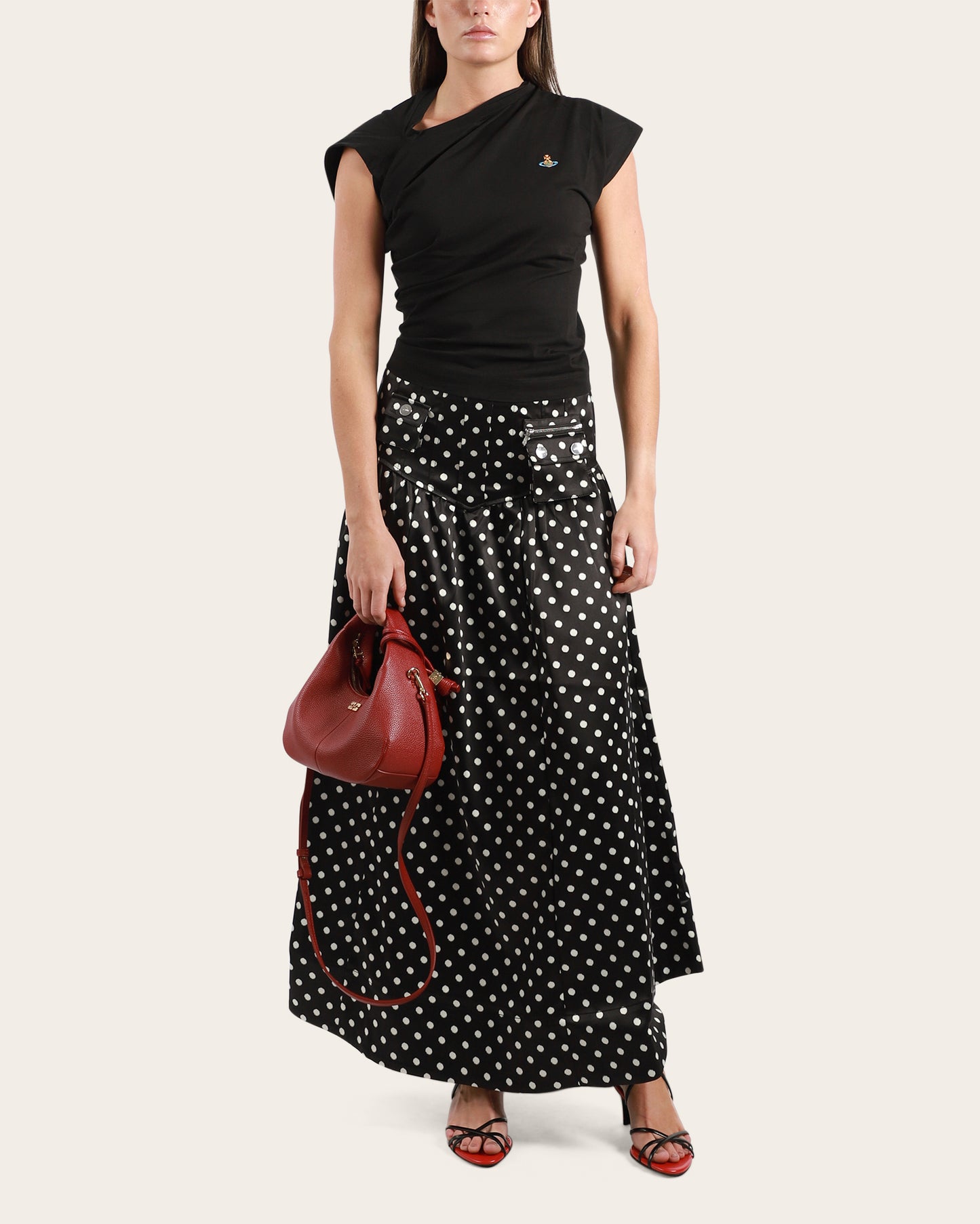 Satin Corset Skirt