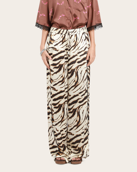 Satin Elasticated Pants
