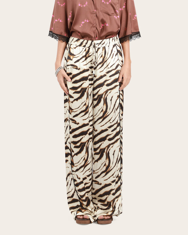 Satin Elasticated Pants