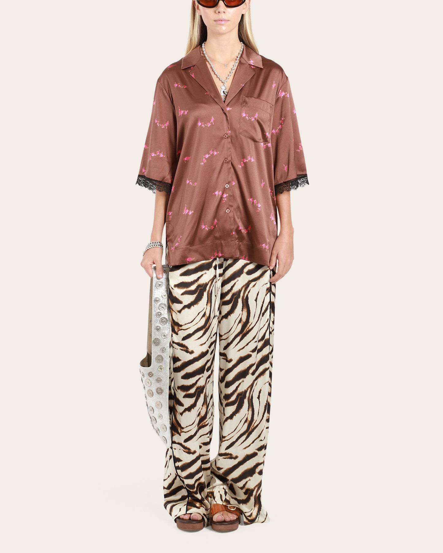 Satin Elasticated Pants