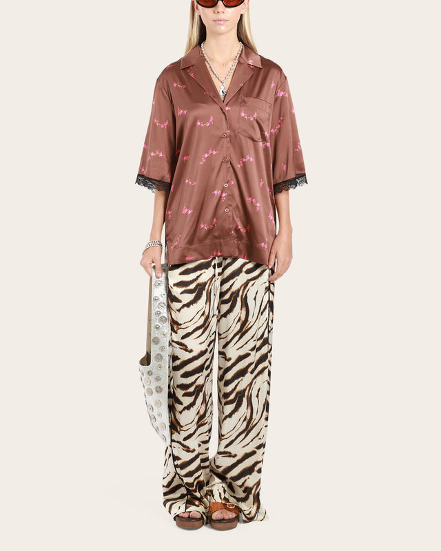 Satin Elasticated Pants