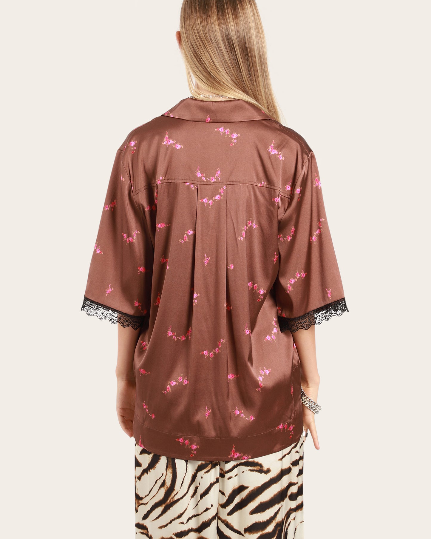 Silk Satin Bowling Shirt