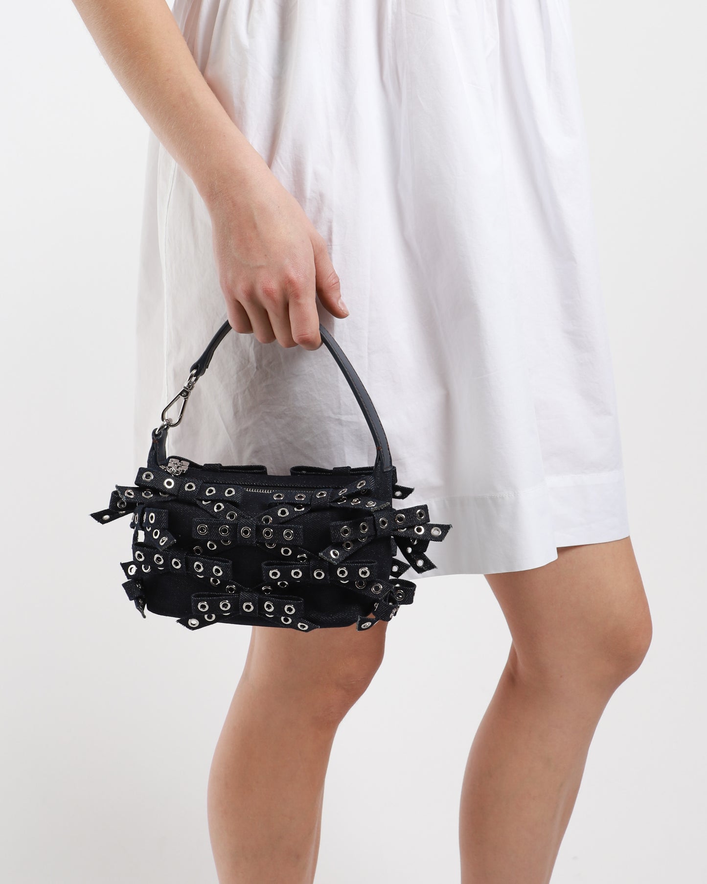 Small Bow Eyelet Bag