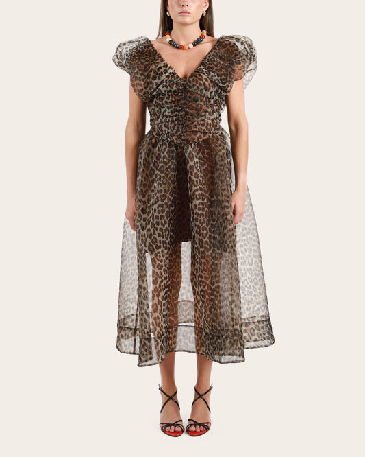 Textured Organza Dress