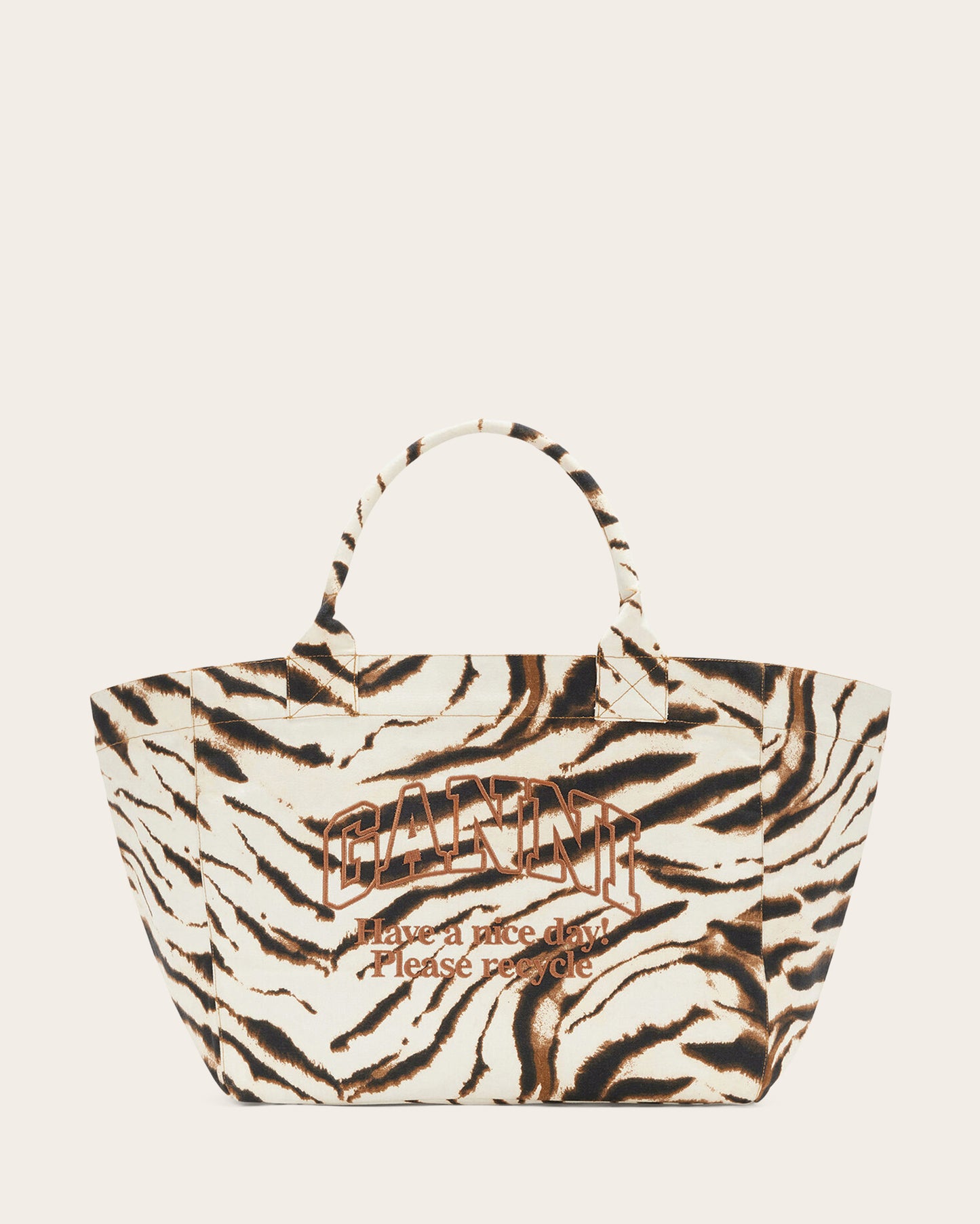 Zebra Shopper Bag