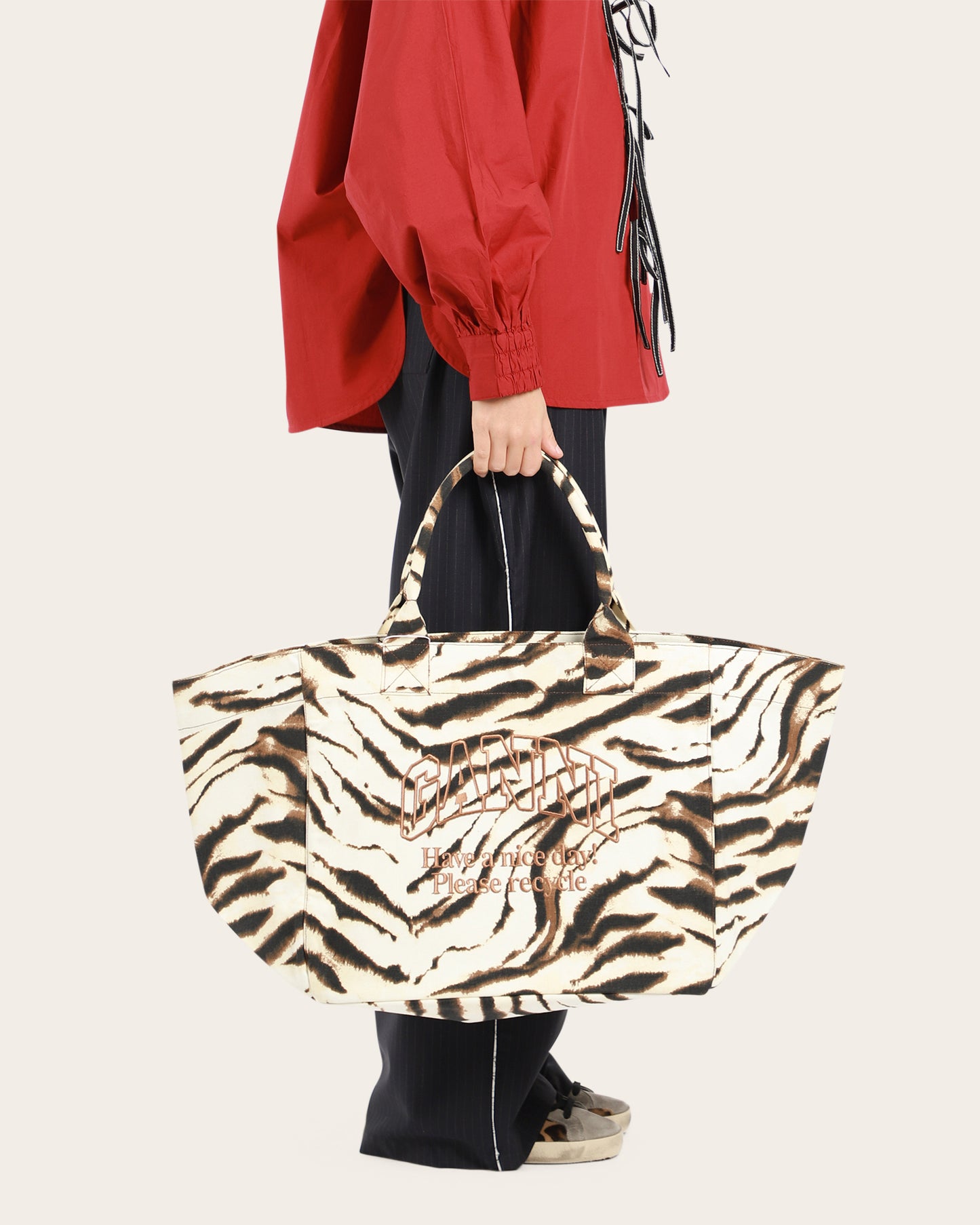 Zebra Shopper Bag
