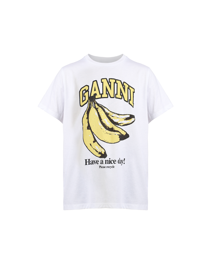 Basic Jersey Banana Relaxed T-Shirt