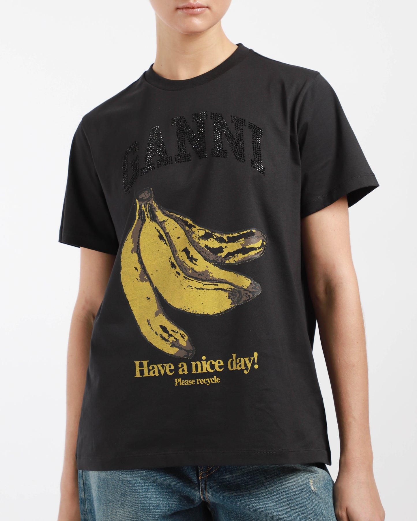 Basic Jersey Banana Relaxed T-shirt